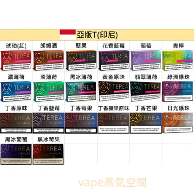 TEREA加熱煙商品實拍｜亞洲版 TEREA 煙彈 台灣加熱煙批發 I…