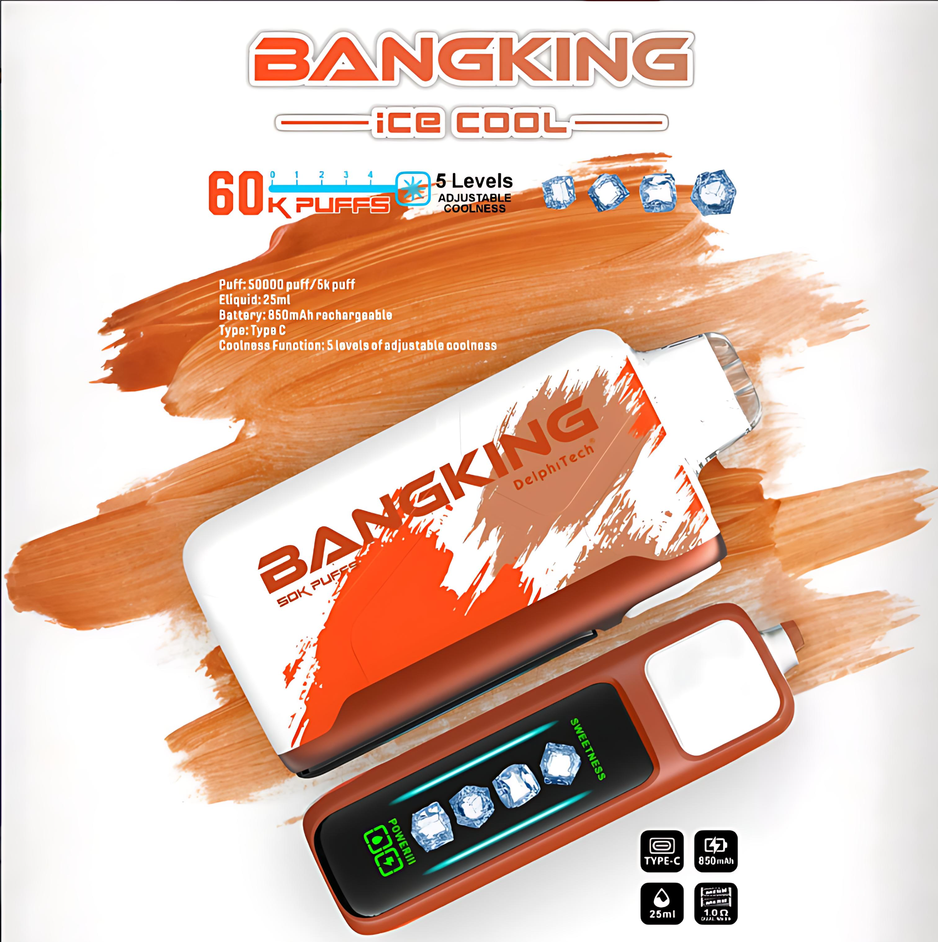 Bangking Ice Cool 60000 口一次性電子煙